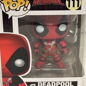 Funko Pop! Deadpool Figure - Red and Black #111
